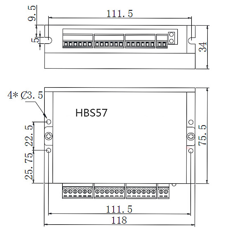 HBS-57 二相闭环步进驱动器